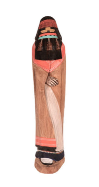 Hopi Pueblo Pachavuin Mana Kachina Doll By Wilmer Kaye
