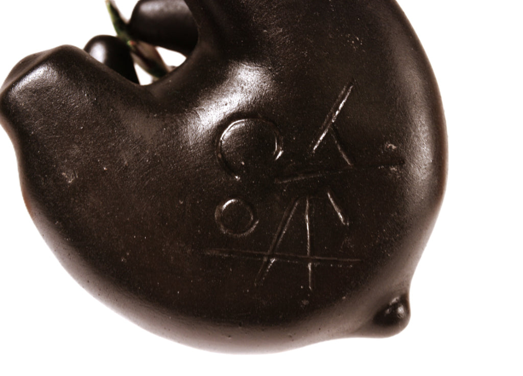 Choctaw Pueblo Black Bear Pottery By Randy Chitto