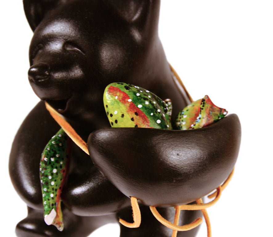 Choctaw Pueblo Black Bear Pottery By Randy Chitto