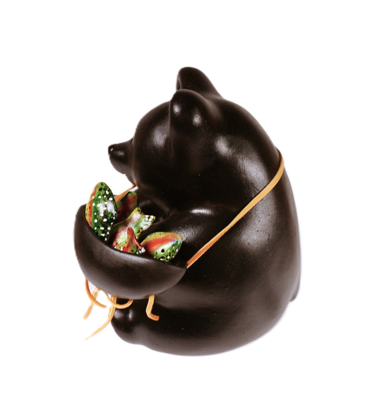 Choctaw Pueblo Black Bear Pottery By Randy Chitto