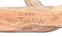 Taos Pueblo Wood Sculpture By Frank Tollardo
