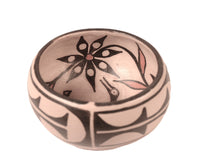 Santo Domingo Pueblo Bird Bowl Pottery By Hilda Coriz Kewa