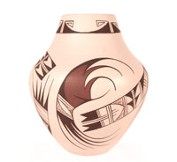 Hopi Pueblo Poly Chrome Pottery By Navasie Frog