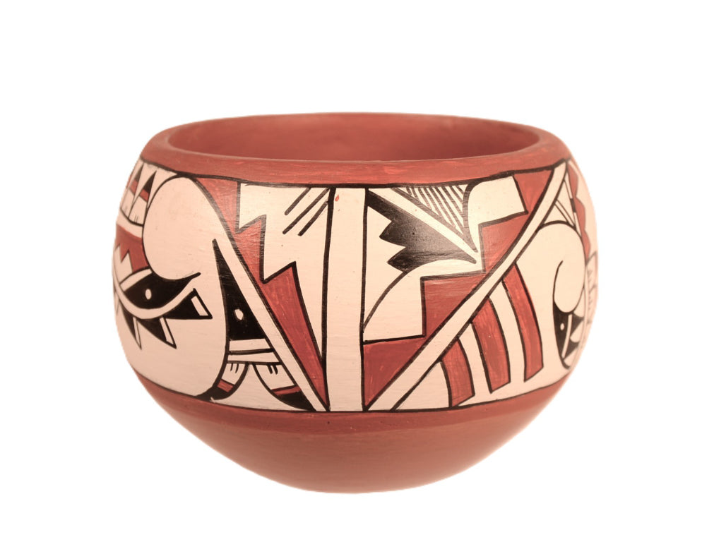 Jemez Pueblo Poly Chrome Pottery By P. Yepa