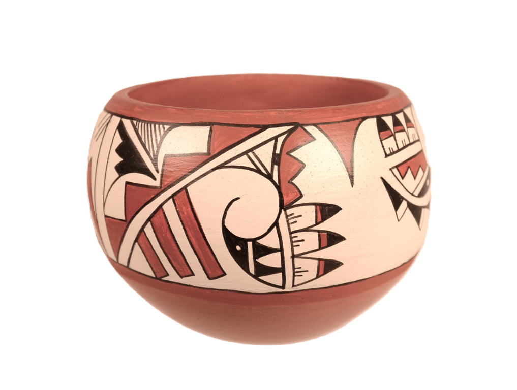 Jemez Pueblo Poly Chrome Pottery By P. Yepa