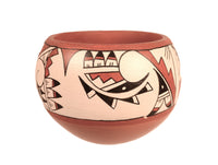 Jemez Pueblo Poly Chrome Pottery By P. Yepa