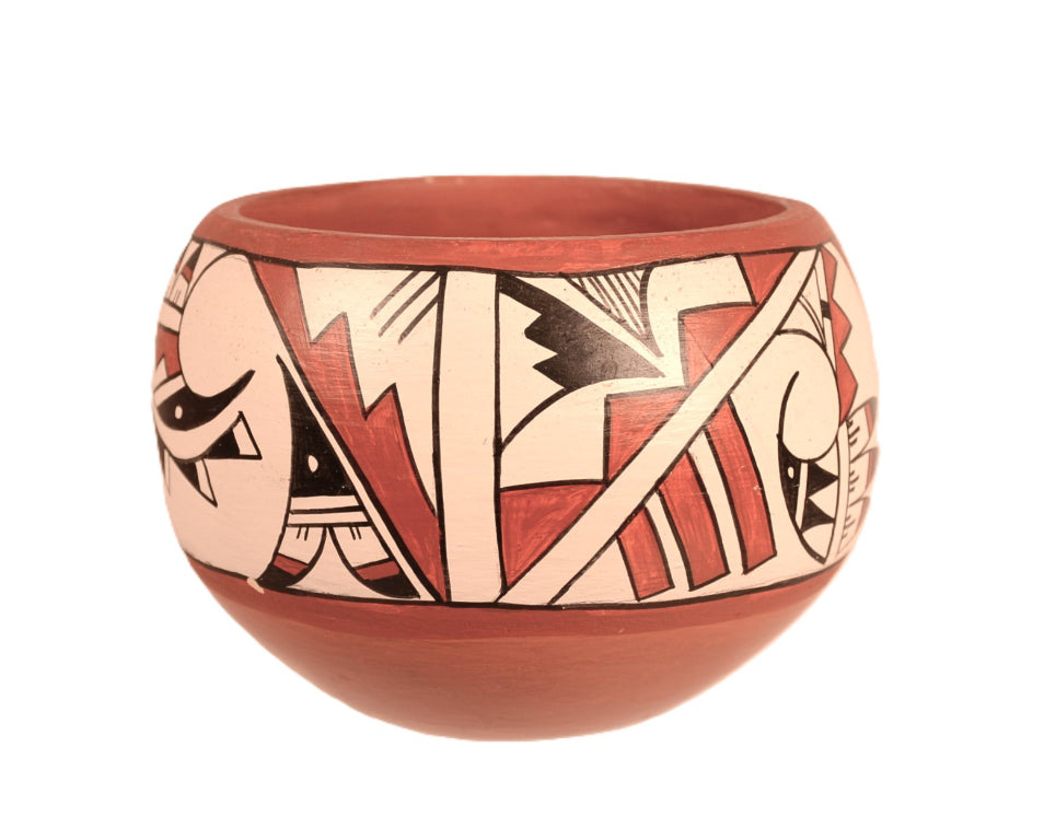 Jemez Pueblo Poly Chrome Pottery By P. Yepa