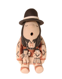 Cochiti Pueblo Storyteller Pottery Doll By Mary & Leonard Trujillo