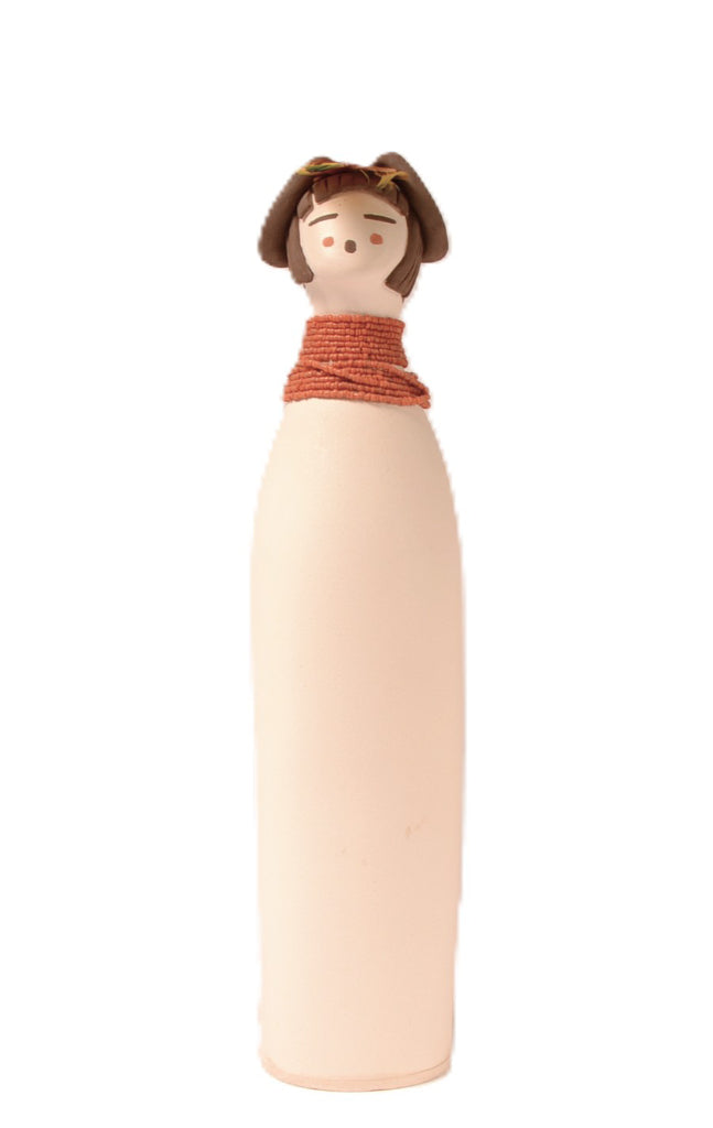 Female Pueblo Pottery Figure