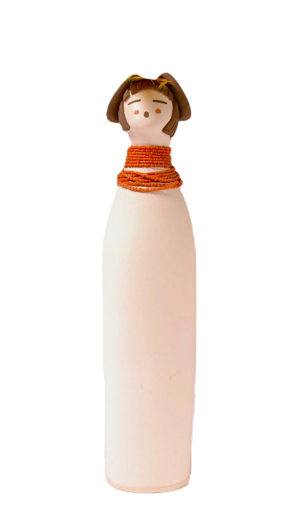 Female Pueblo Pottery Figure
