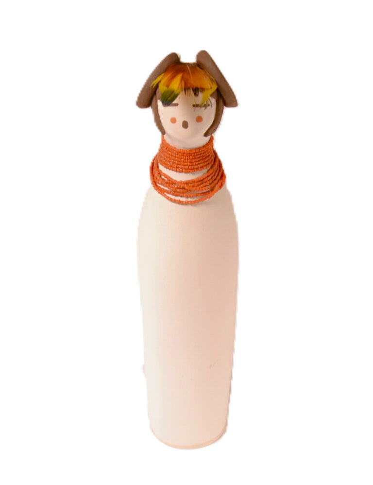 Female Pueblo Pottery Figure