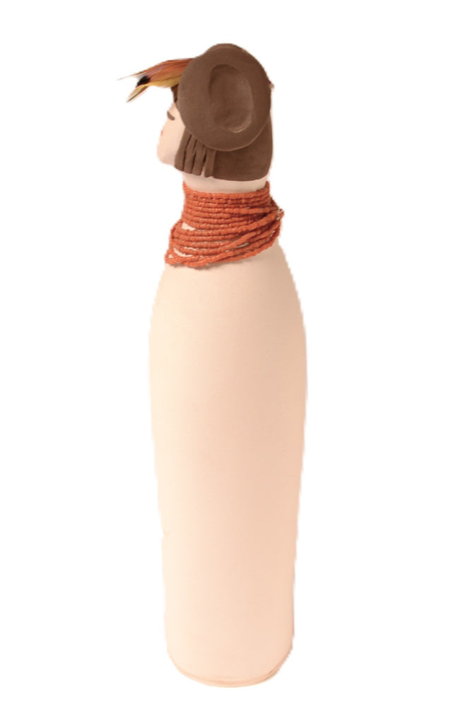 Female Pueblo Pottery Figure