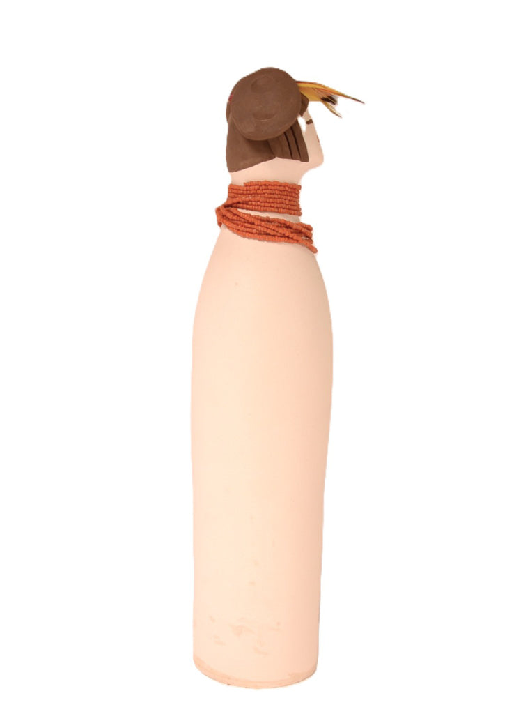Female Pueblo Pottery Figure