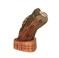 Hopi Kachina Water Clan Wuya (Spiritual Guardian) Coohsiuu Kioma Doll By Delbridge Honanie