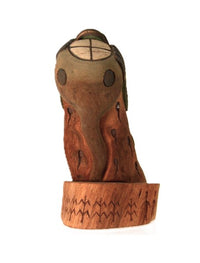Hopi Kachina Water Clan Wuya (Spiritual Guardian) Coohsiuu Kioma Doll By Delbridge Honanie