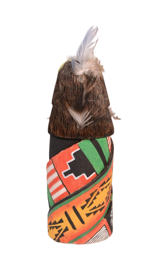 Hopi Pueblo Kachina Long Hair Doll By P. Coochyamptewa