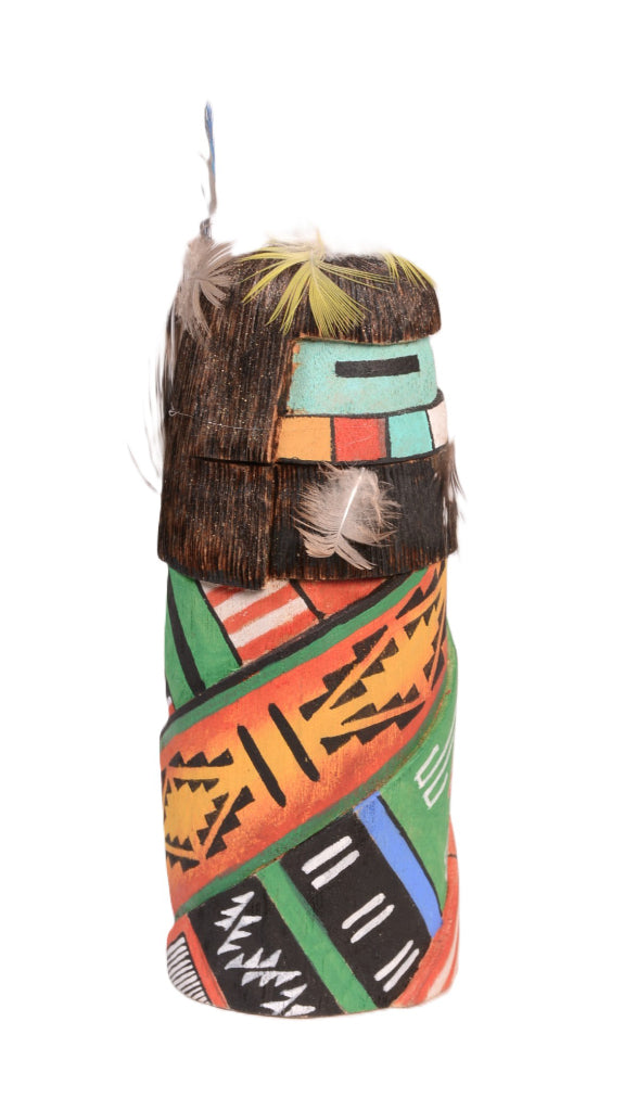 Hopi Pueblo Kachina Long Hair Doll By P. Coochyamptewa