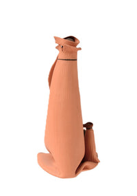 Navajo Storyteller Pottery Doll By K. Benallys