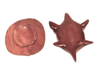 Indonesian Wood Carved Turtle with Shell Lid
