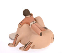 Jemez Pueblo Frog Pottery By Phillip M. Fragua