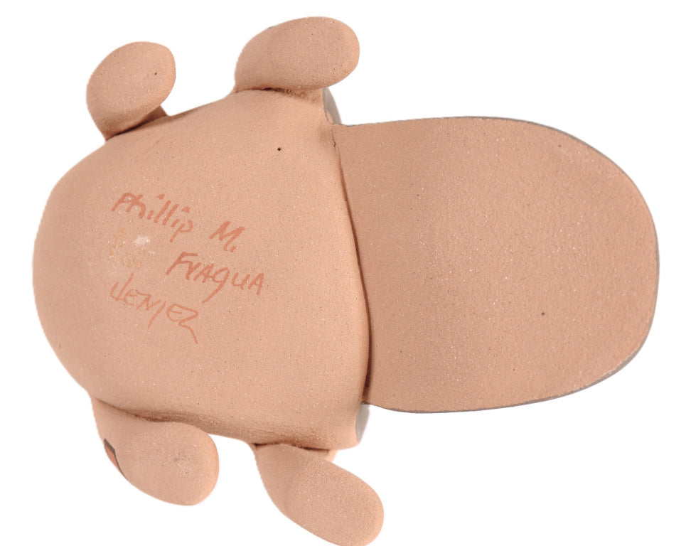 Jemez Pueblo Frog Pottery By Phillip M. Fragua