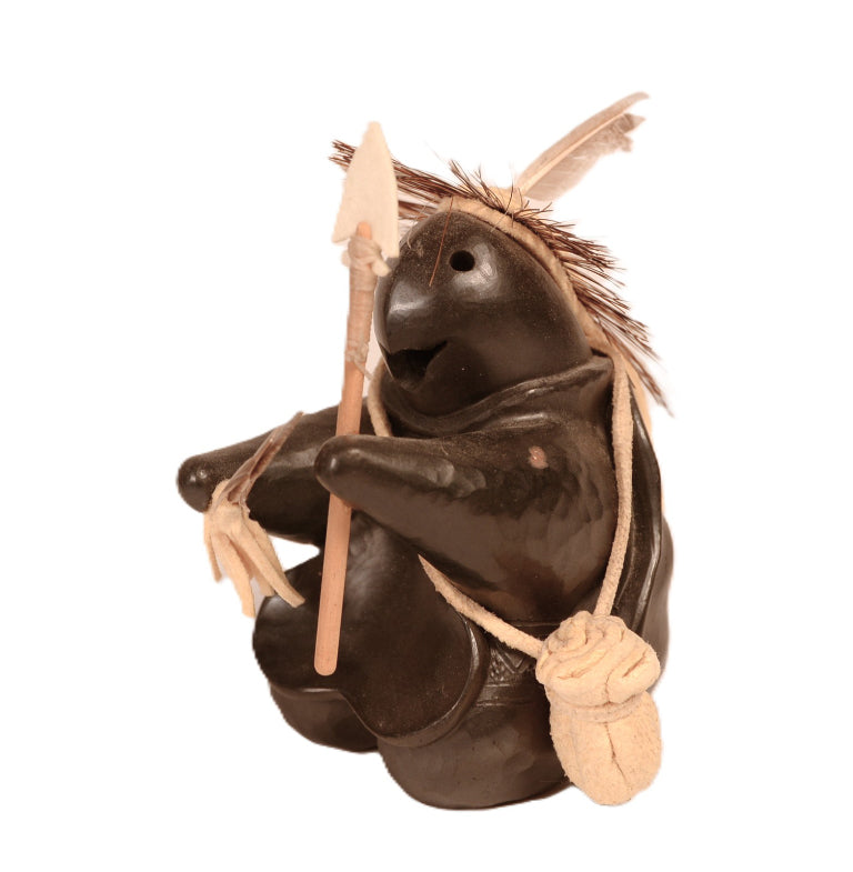 Choctaw Black Angel Turtle Storyteller By Randy Chitto