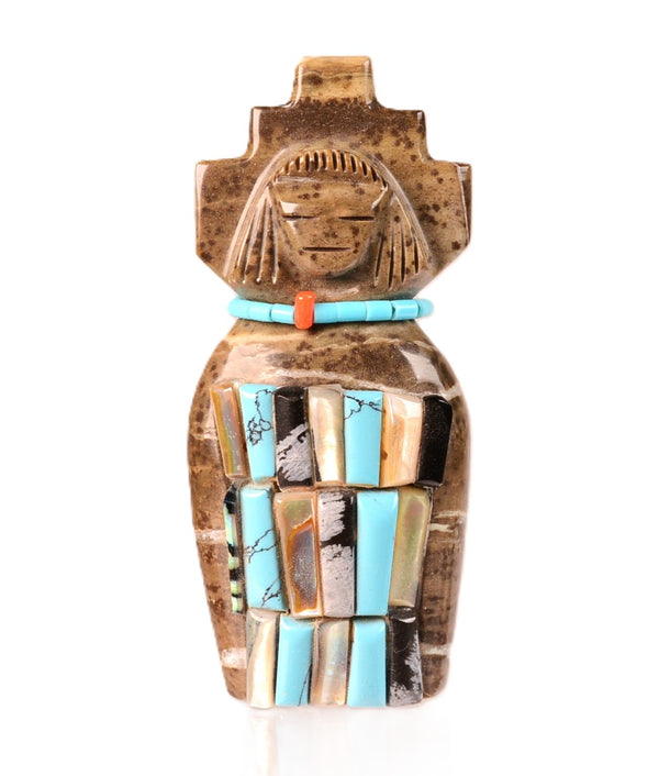 Zuni Pueblo Kachina Fetish with Tabletta By Alex Tsethlikai