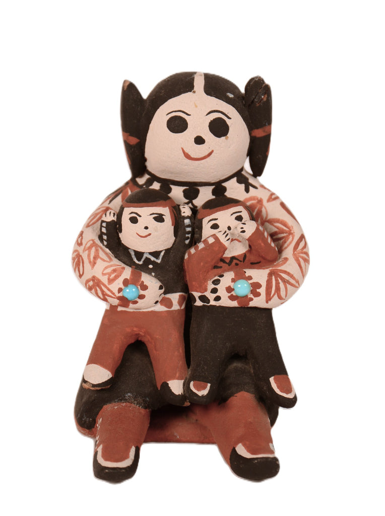 Cochiti Pueblo Storyteller Pottery By M.O. Chalon