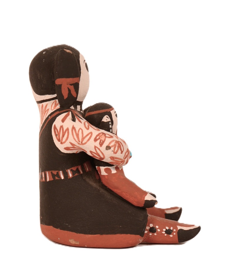 Cochiti Pueblo Storyteller Pottery By M.O. Chalon