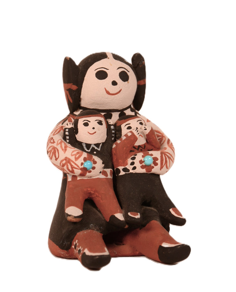Cochiti Pueblo Storyteller Pottery By M.O. Chalon