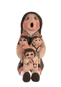 Jemez Pueblo Storyteller Pottery By Priscilla Puebla