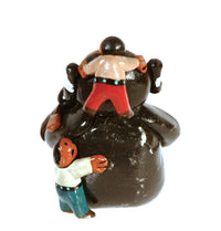 Jemez Pueblo Navajo Storyteller Pottery By R.E.