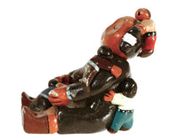 Jemez Pueblo Navajo Storyteller Pottery By R.E.