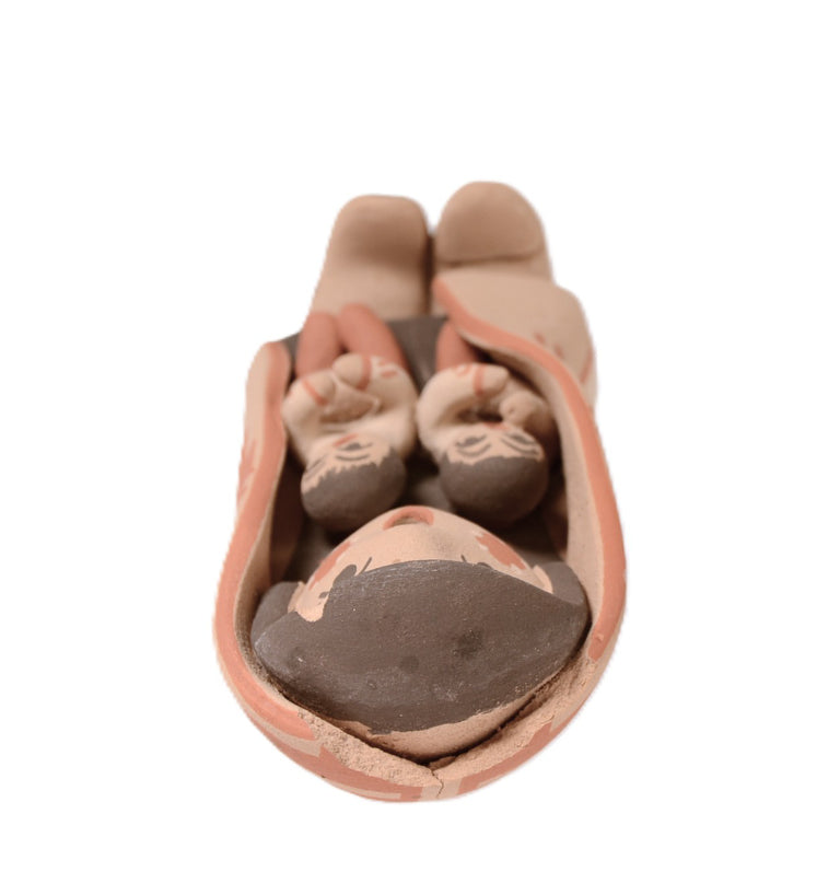 Jemez Pueblo Storyteller Pottery Doll By Linda Lucavo Fyaglia