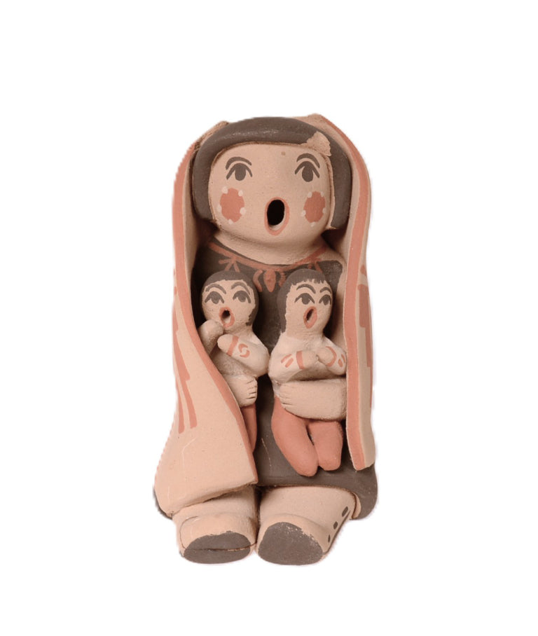 Jemez Pueblo Storyteller Pottery Doll By Linda Lucavo Fyaglia