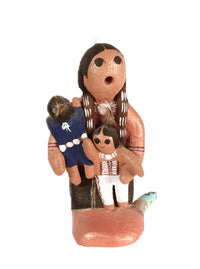 Cochiti Pueblo Storyteller Pottery By Pablo Quintana