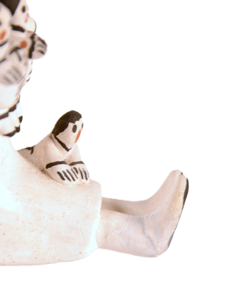 Acoma Pueblo Storyteller Pottery By C. Garcia