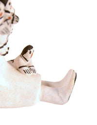 Acoma Pueblo Storyteller Pottery By C. Garcia