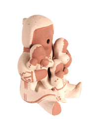 Jemez Pueblo Storyteller Pottery Doll By A. Concha