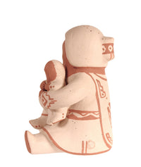 Jemez Pueblo Storyteller Pottery Doll By A. Concha