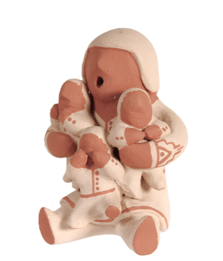 Jemez Pueblo Storyteller Pottery Doll By A. Concha
