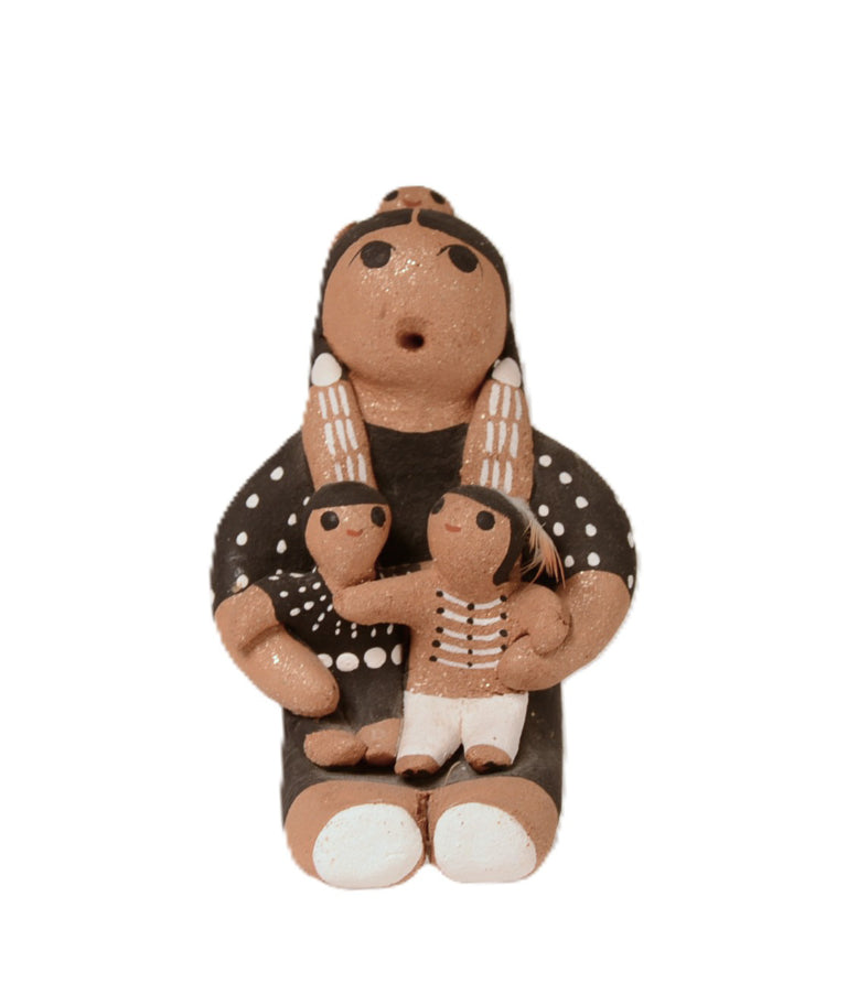 Cochiti Pueblo Storyteller Pottery Doll By Margaret Quintana