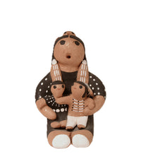 Cochiti Pueblo Storyteller Pottery Doll By Margaret Quintana