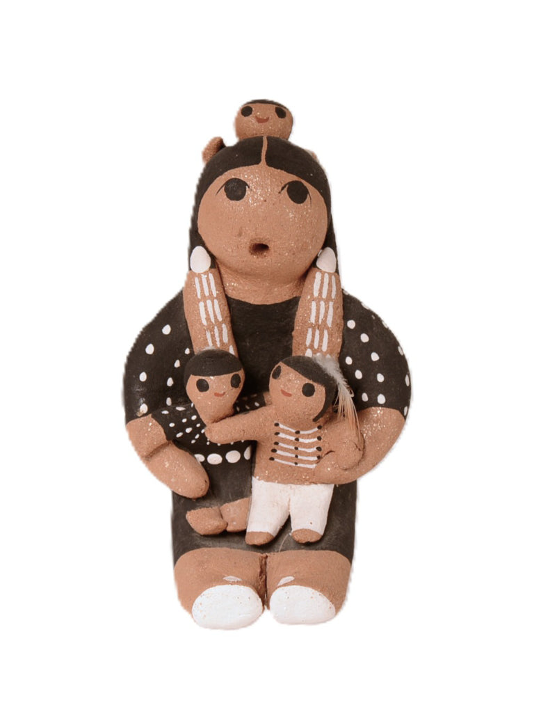 Cochiti Pueblo Storyteller Pottery Doll By Margaret Quintana