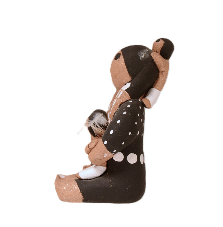 Cochiti Pueblo Storyteller Pottery Doll By Margaret Quintana