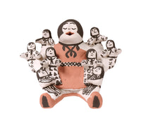 Cochiti Pueblo Storyteller Pottery Doll By Martha Arquero