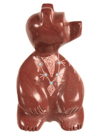 Zuni Pueblo Bear Fetish By Brandon Phillips