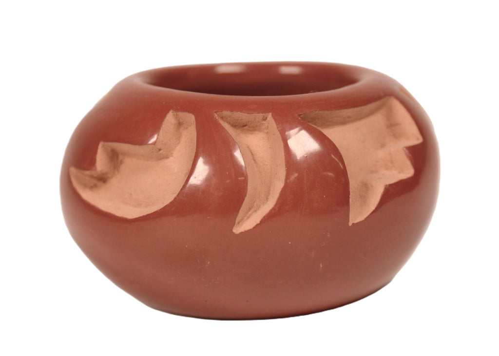 Santa Clara Pueblo Carved Redware Pottery By Barbara Martinez Bray