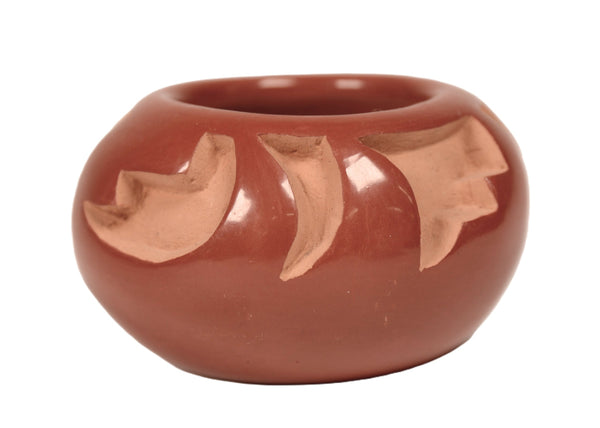 Santa Clara Pueblo Carved Redware Pottery By Barbara Martinez Bray