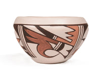 Hopi Pueblo Small Polychrome Pottery By White Swan